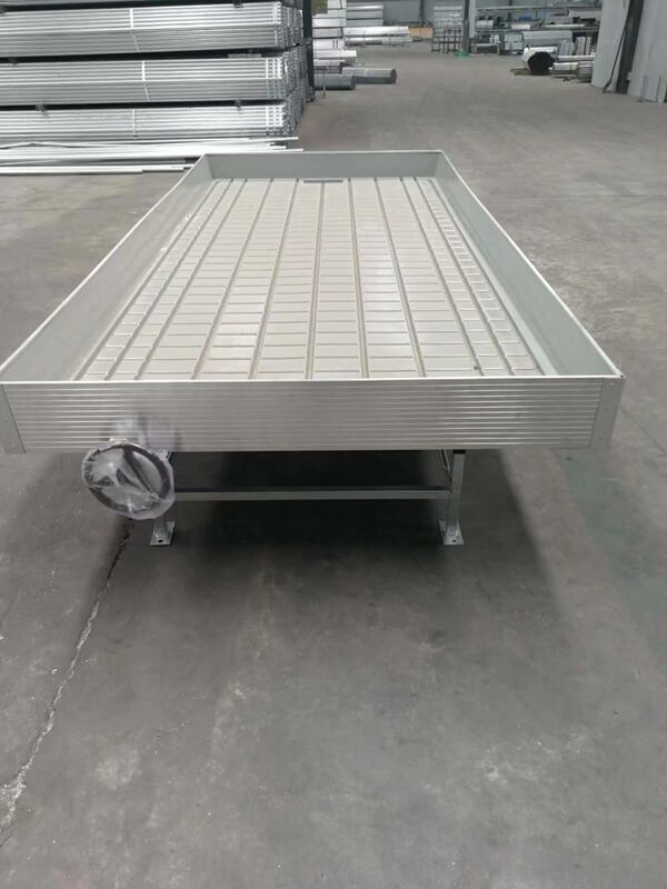 Wachsen Sie Tabellen-Flut-Tray Rolling Ebb And Flow-Bank für Blumen-Gewächshaus-Sämling