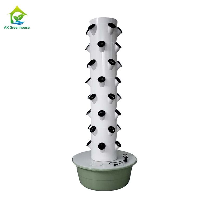 Vertikal 5 Löcher pro Schicht kundenspezifische mehrschichtige Blütenblätter Hydroponik Turm für Salat